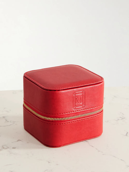 Vegan Leather Jewelry Case