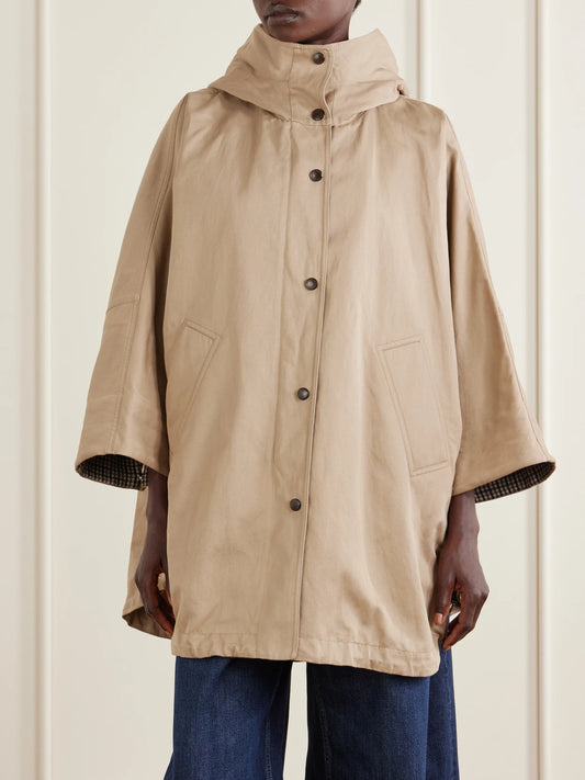 Cotton And Linen-blend Coat