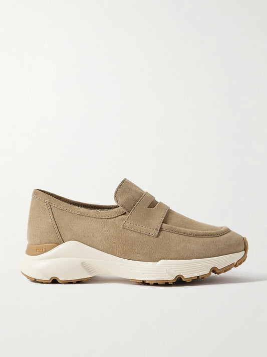 Suede Slip-on Sneakers
