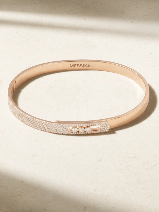 Move Noa 18-karat Rose Gold Diamond Bracelet