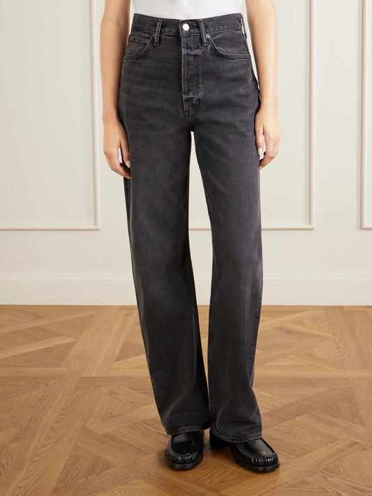 AGOLDE Vintage Loose High-rise Straight-leg Jeans