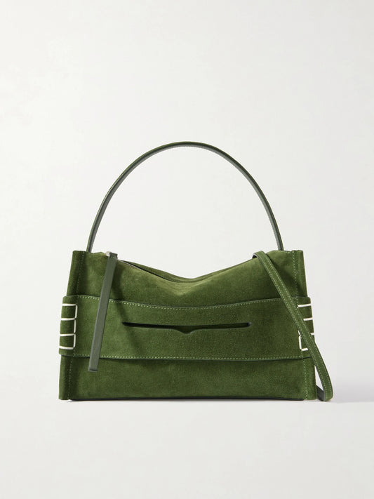 Loafer Small Suede Shoulder Bag