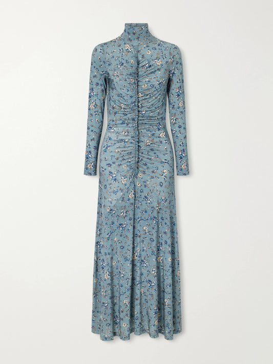 Ulla Johnson Ida Floral-print Stretch-jersey Midi Dress