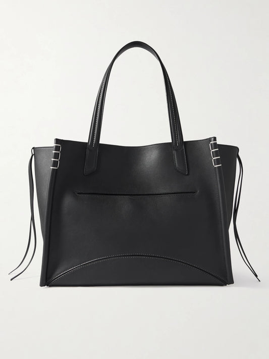 Loafer Cabas Tasseled Leather Shoulder Bag