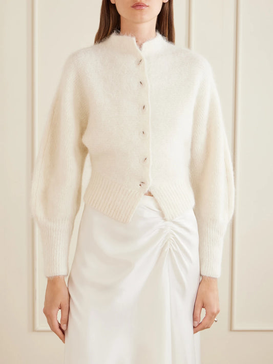 Lise Wool-blend Cardigan
