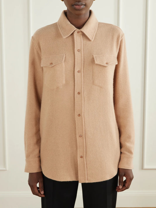 God's True Cashmere Knitted Shirt