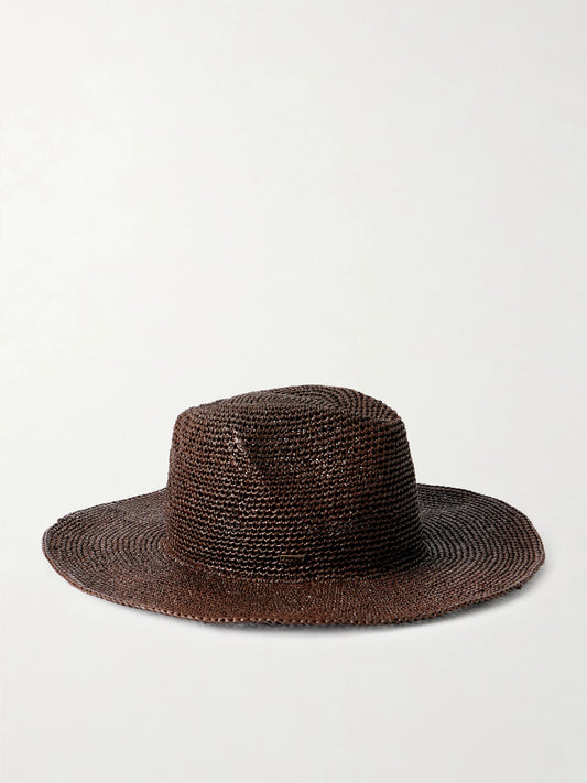 Emmanuelle Raffia Fedora