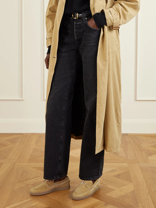 Chambeliboat Shearling-lined Suede Loafers