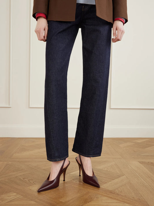 Sofia 95 Leather Slingback Pumps
