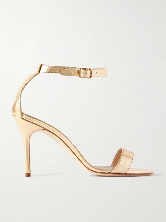 Chaos 90 Metallic Leather Sandals