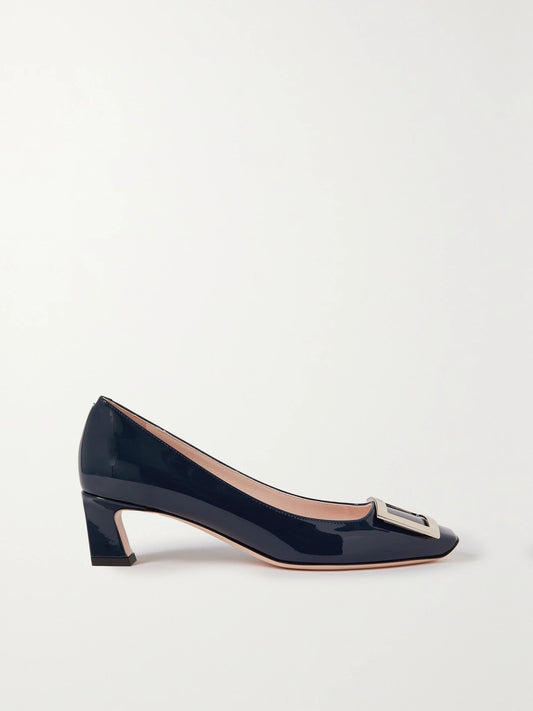 Decollete Trompette 45 Patent-leather Pumps