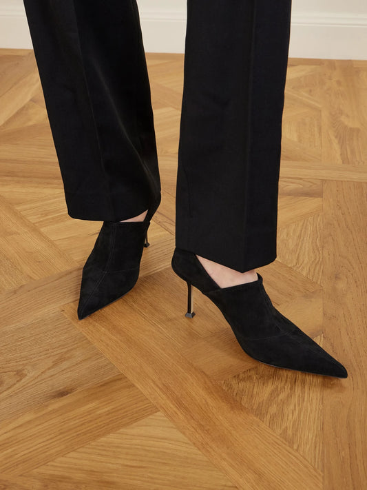 Helix Suede Pumps