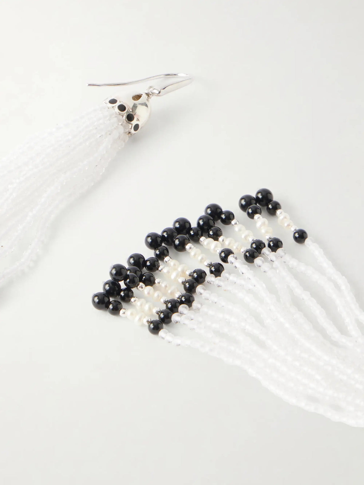 Odette Silver Multi-stone Earrings