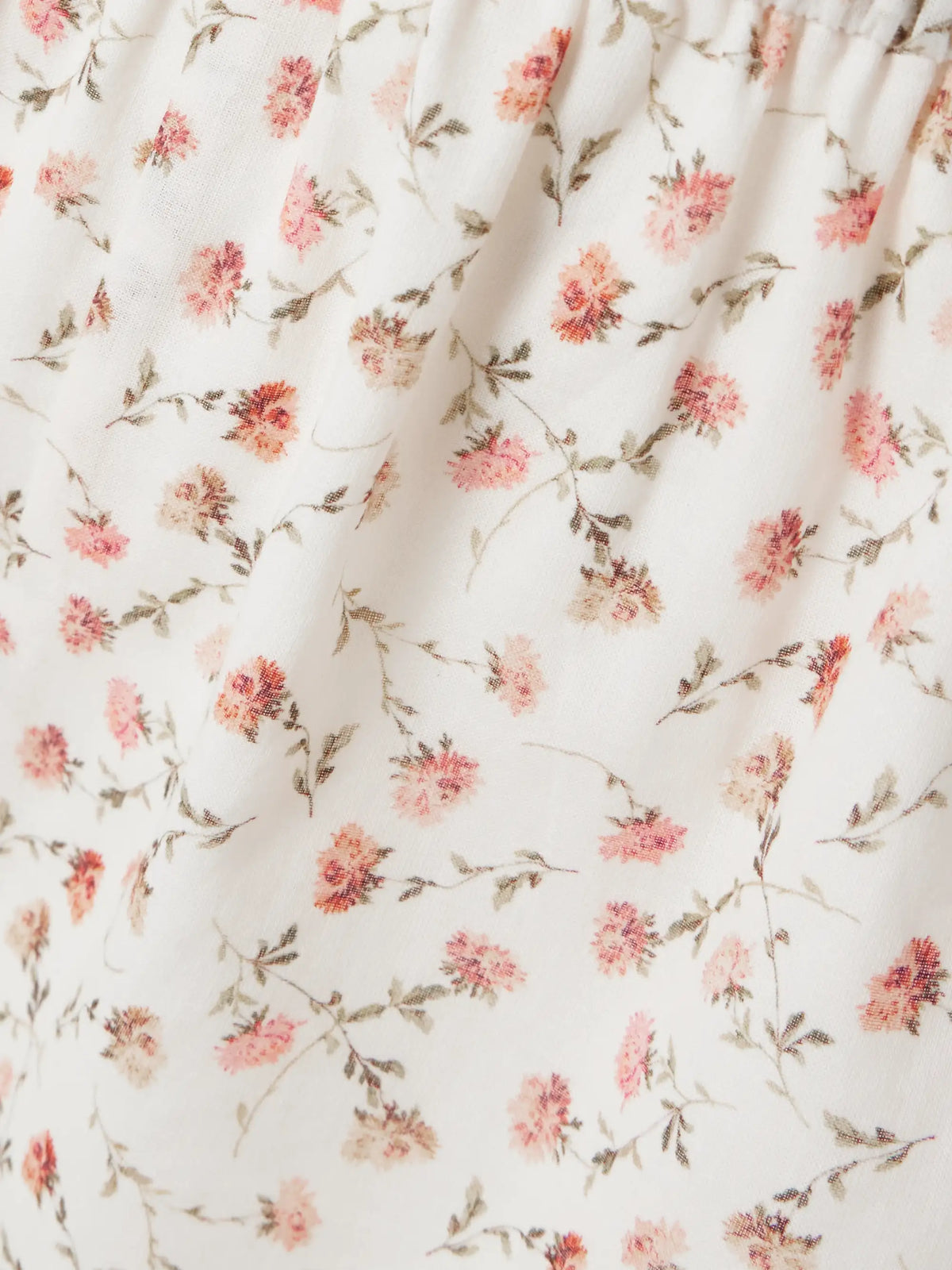 Posse Charlotte Lace-trimmed Floral-print Cotton Shorts