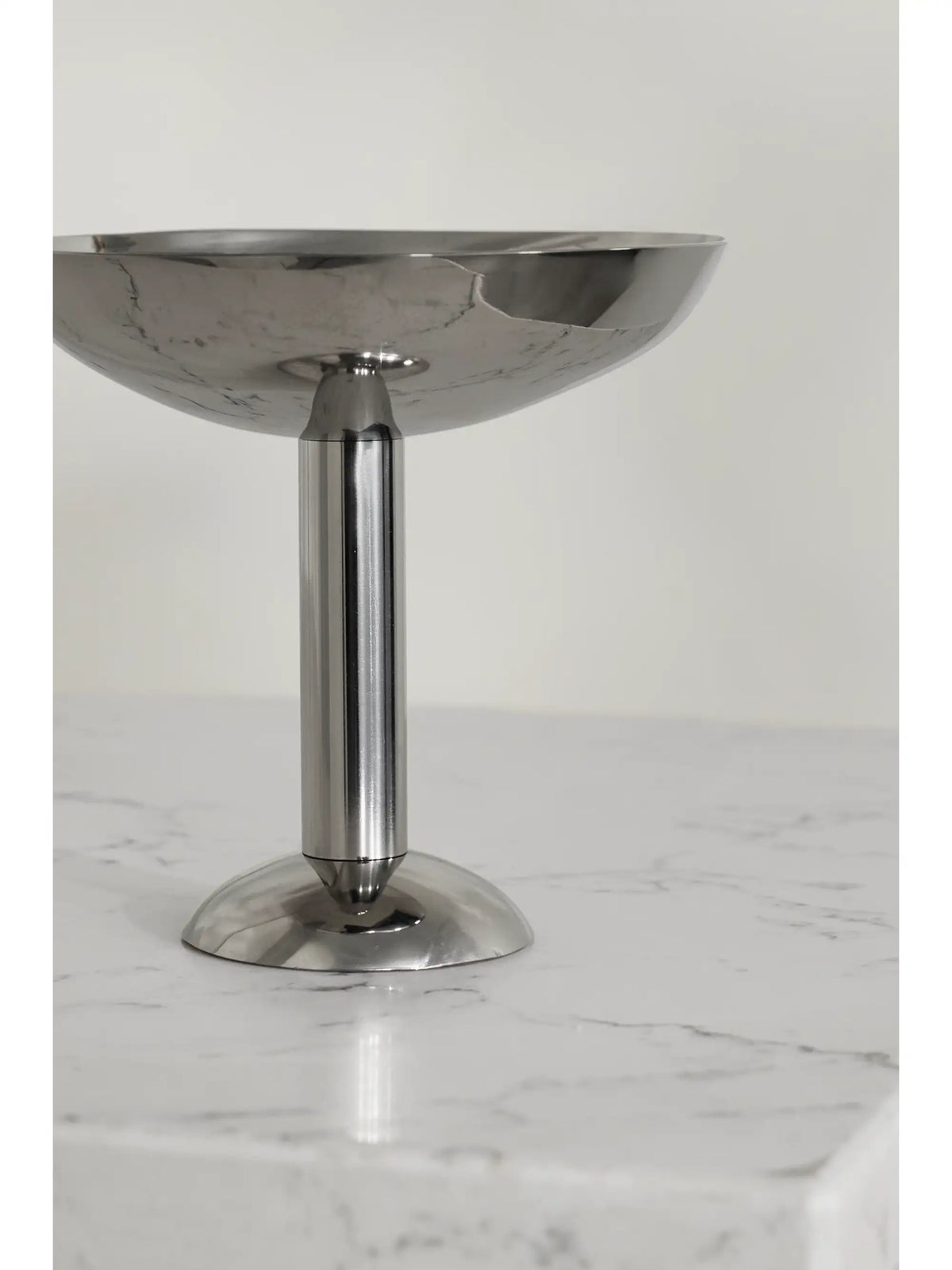 Polished Stainless Steel Champagne Coupe