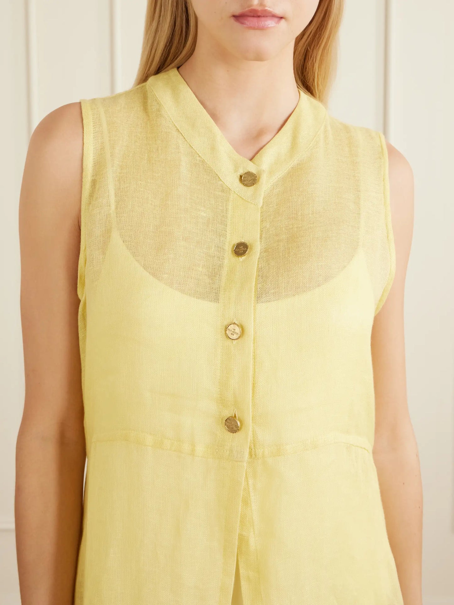 Linen Maxi Dress