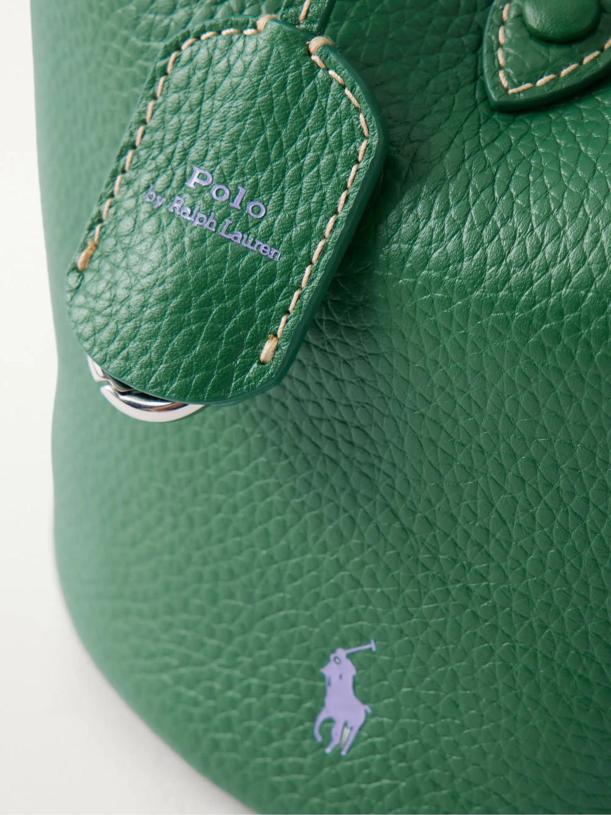Polo Ralph Lauren Ply Small Leather Tote