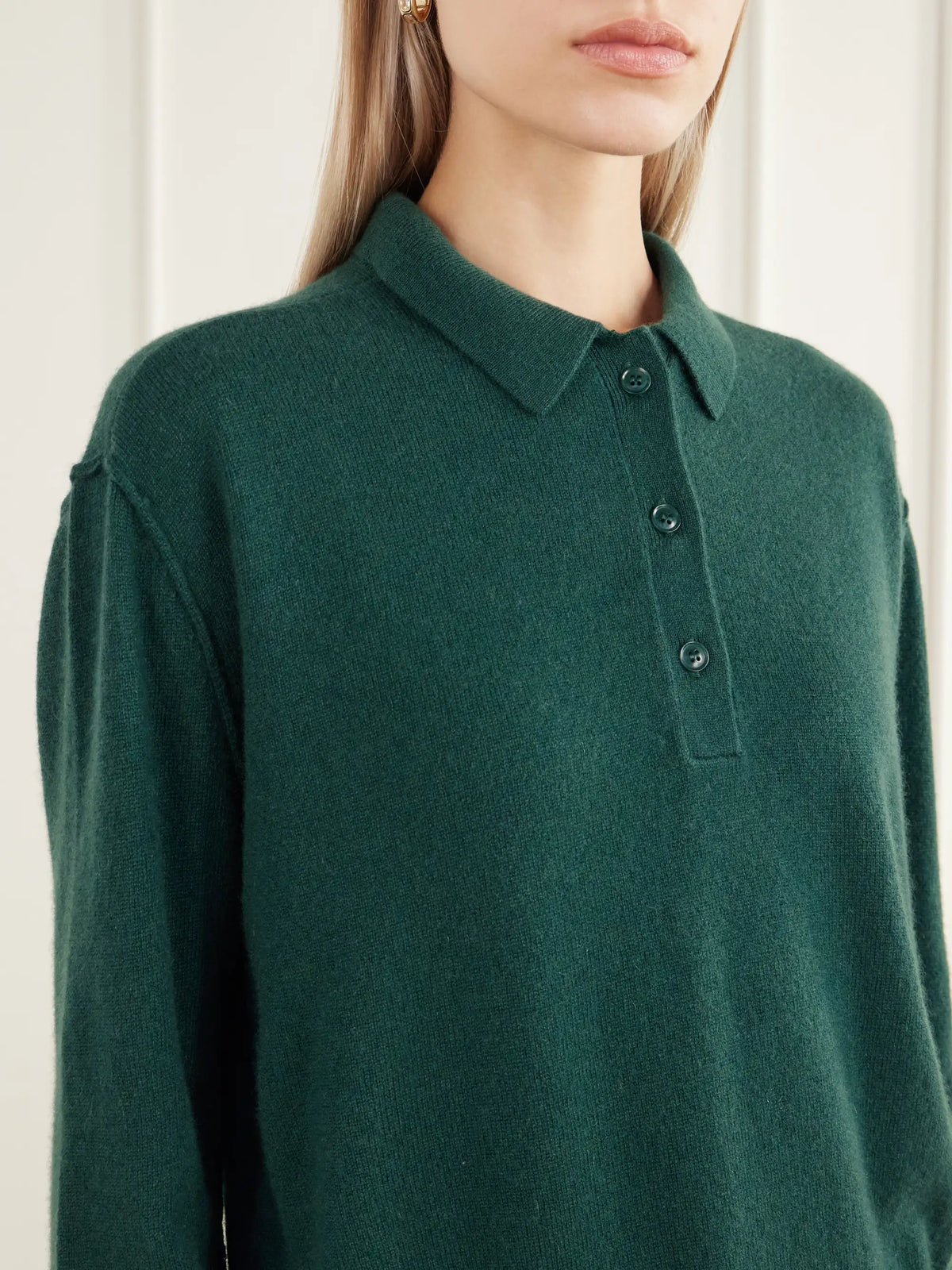 Jamie Haller The Polo Cashmere Polo Sweater