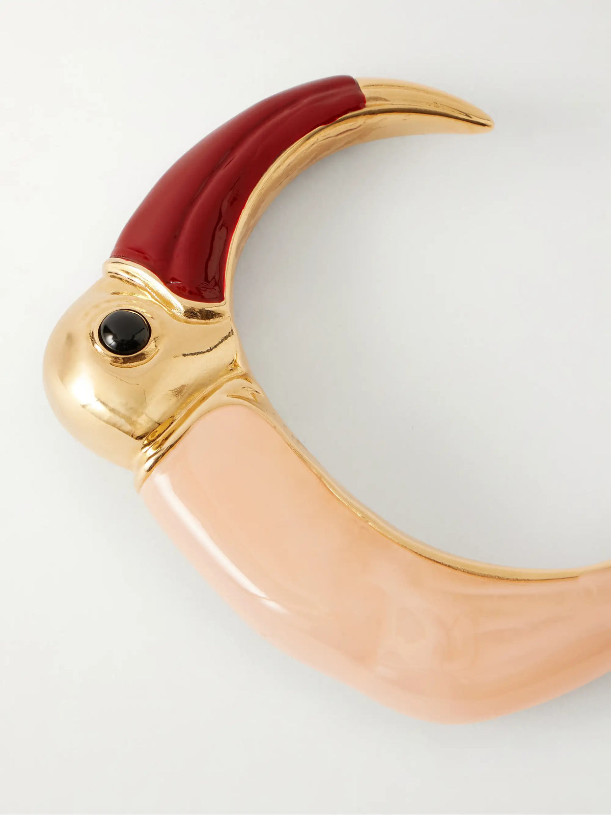 Gold-tone And Resin Cuff