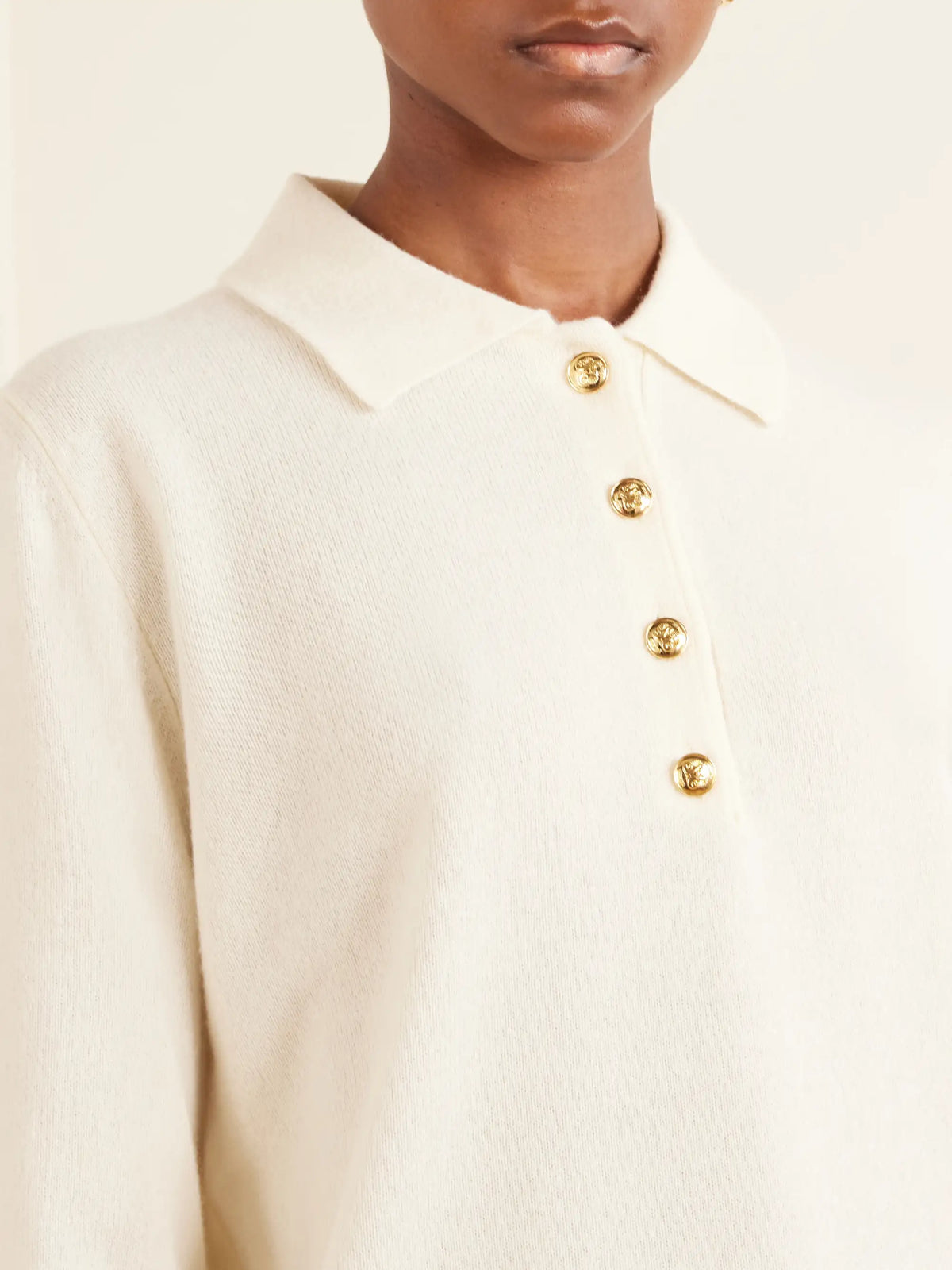 Highland Wool And Cashmere-blend Polo Sweater