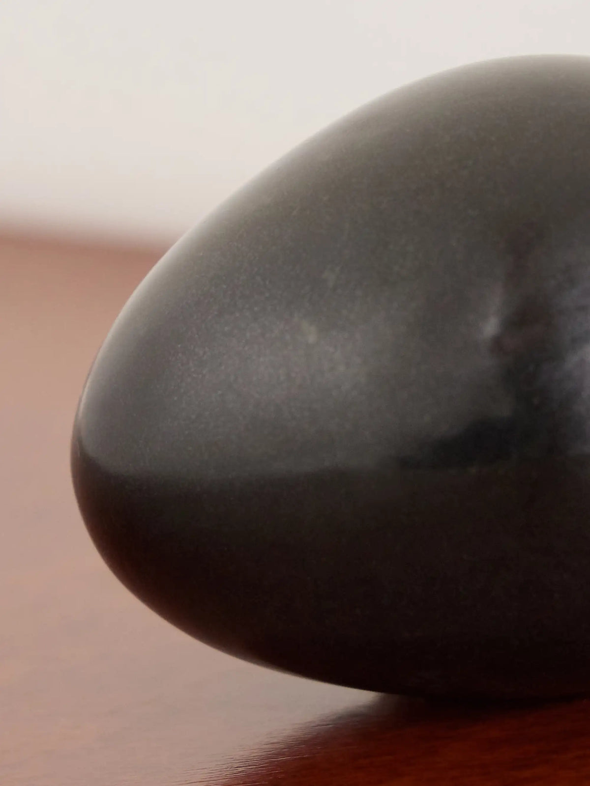 Egg Obsidian Paperweight