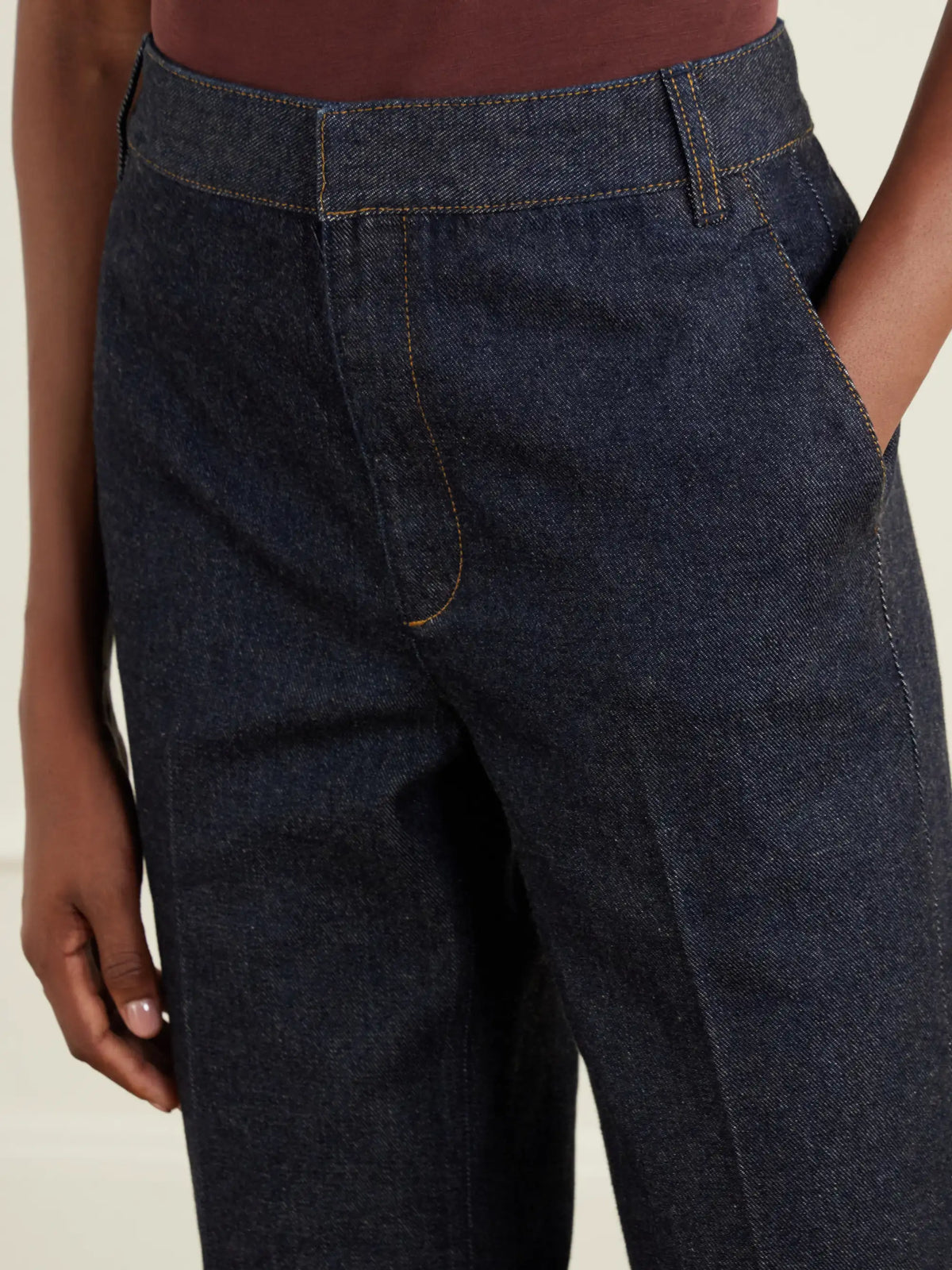 Tibi Straight-leg Jeans