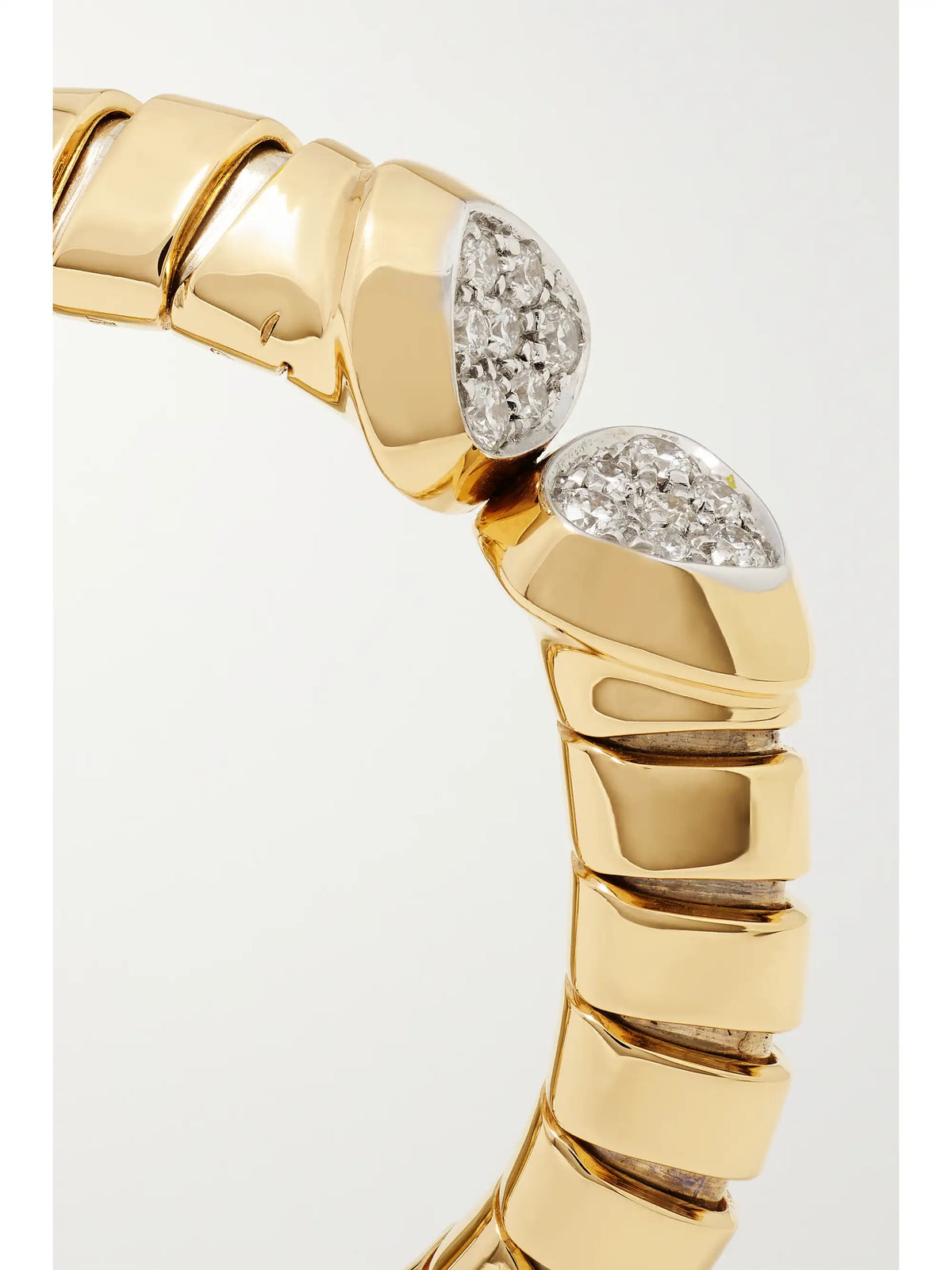 Trisolina 18-karat Gold, Silver And Diamond Ring