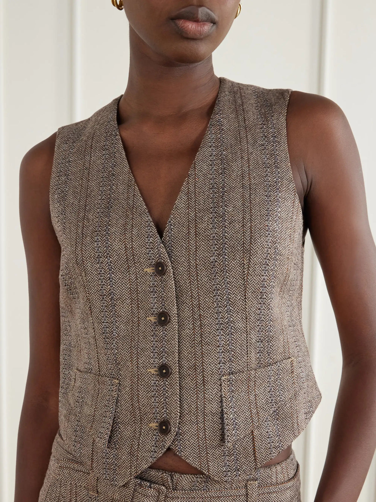 RRL Wool And Cotton-blend Vest