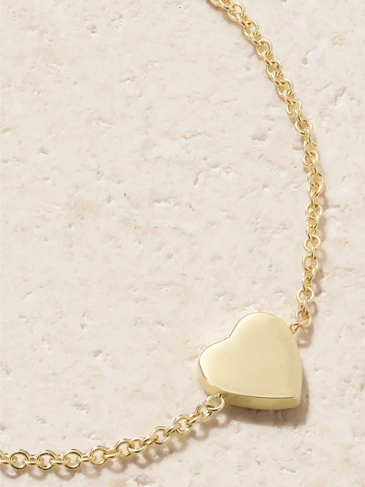 Mini Heart 18-karat Gold Bracelet