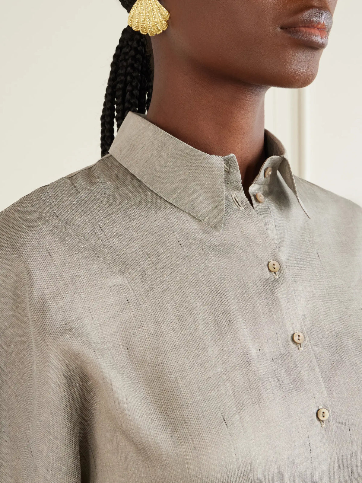 Theresa Dupioni Shirt