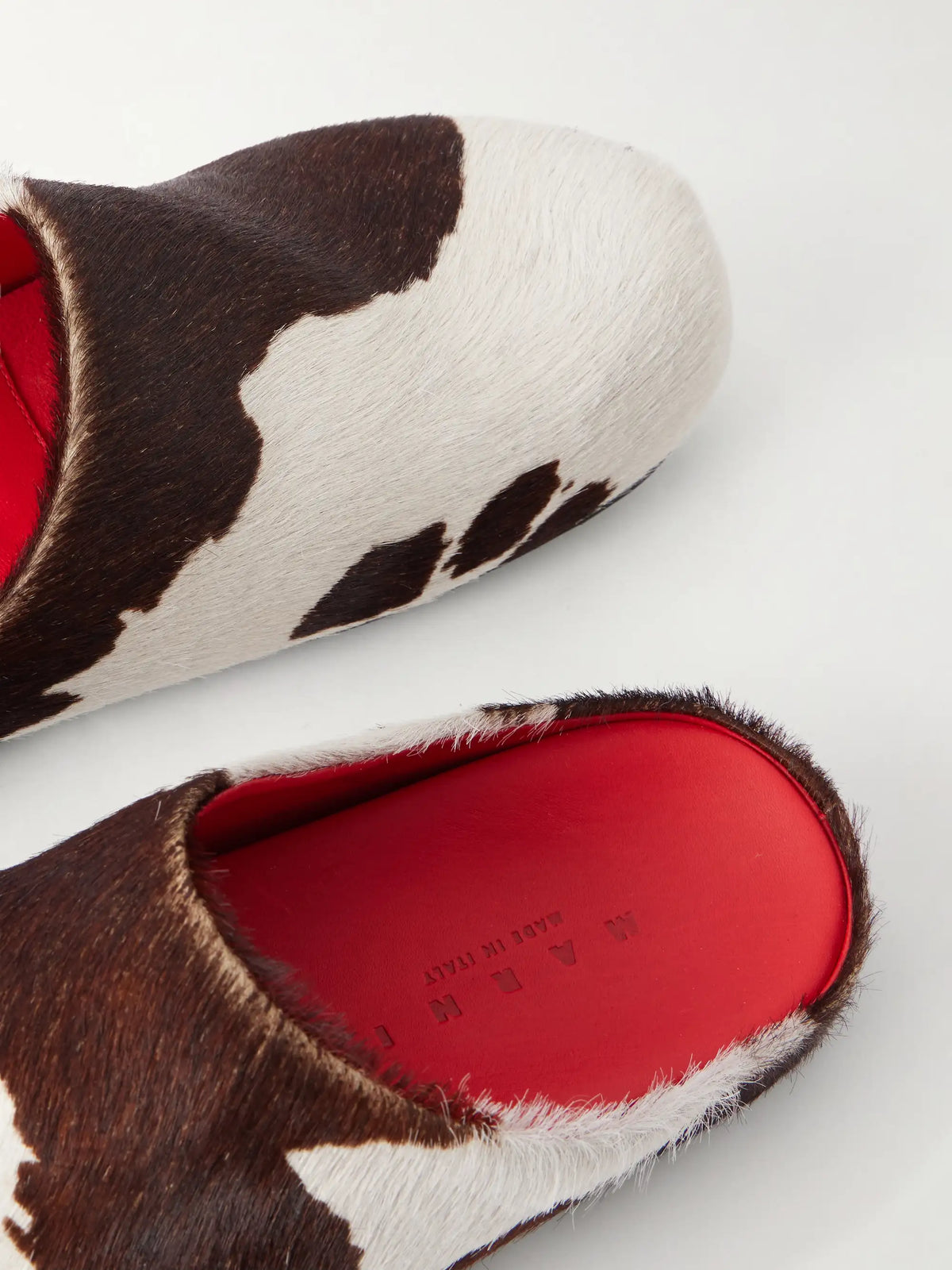 Fussbett Calf Hair Clogs