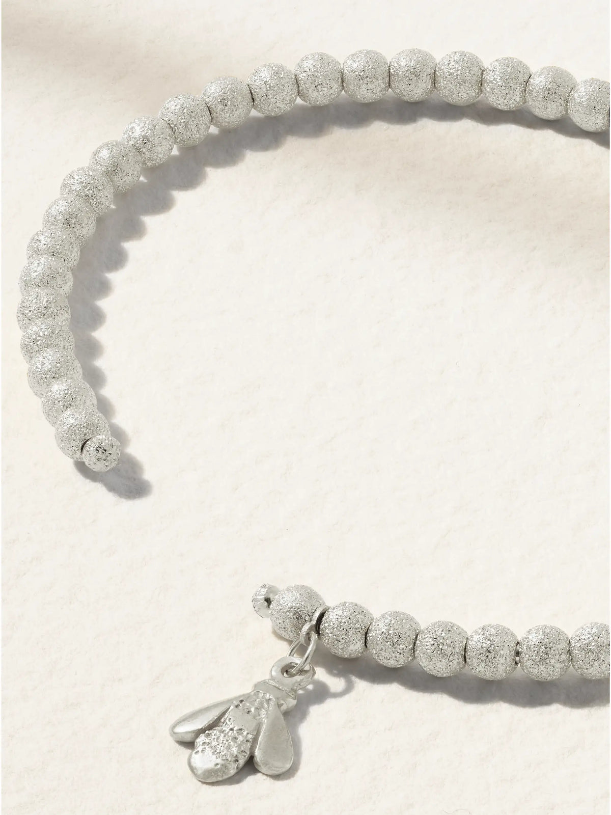 Florentine Finish 18-karat White Gold Bracelet
