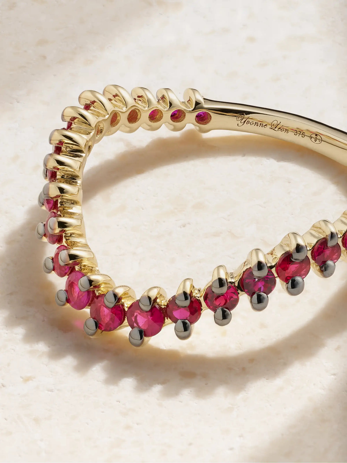 Alliance 9-karat Gold Ruby Ring