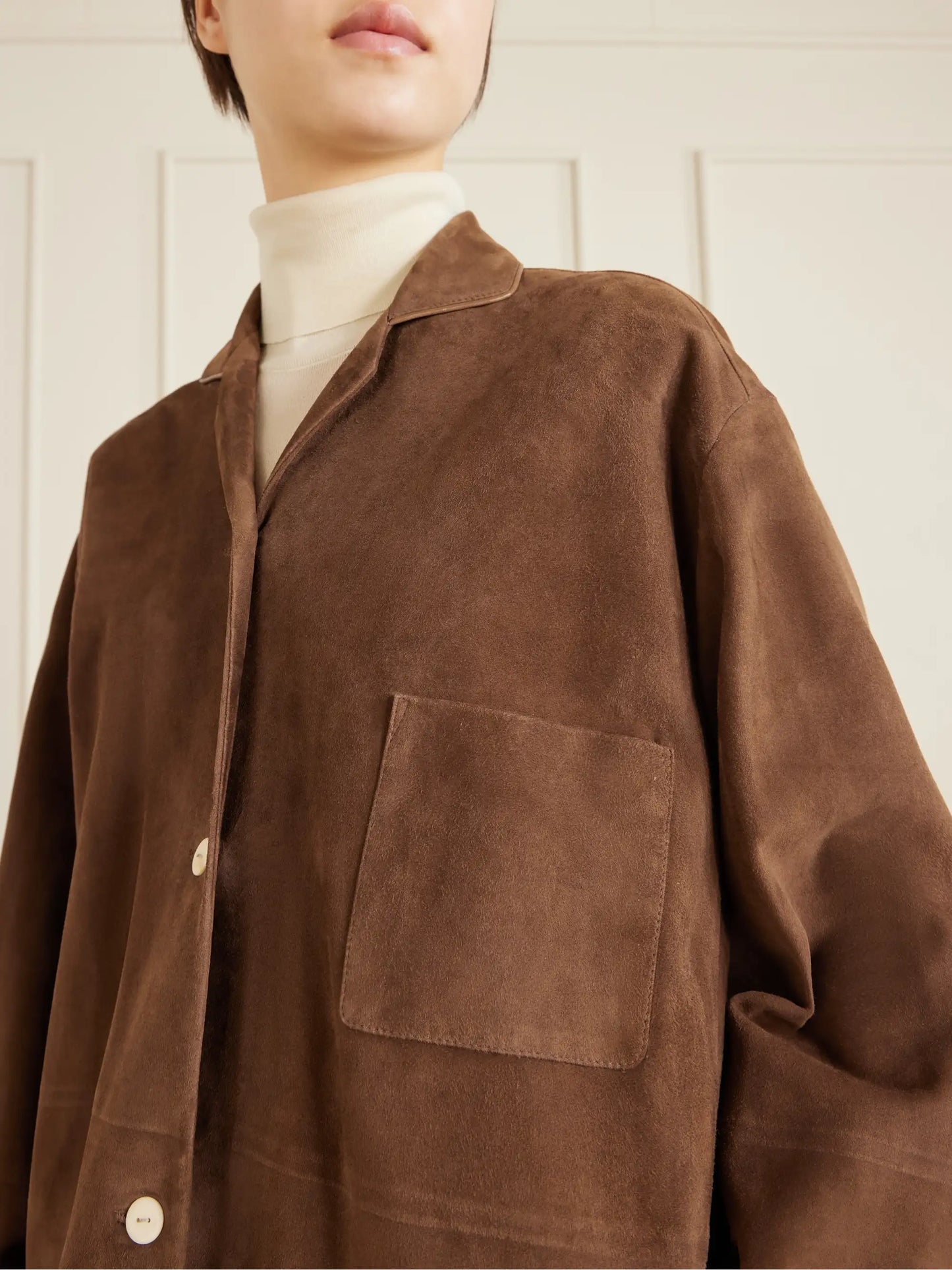Janine Suede Shirt