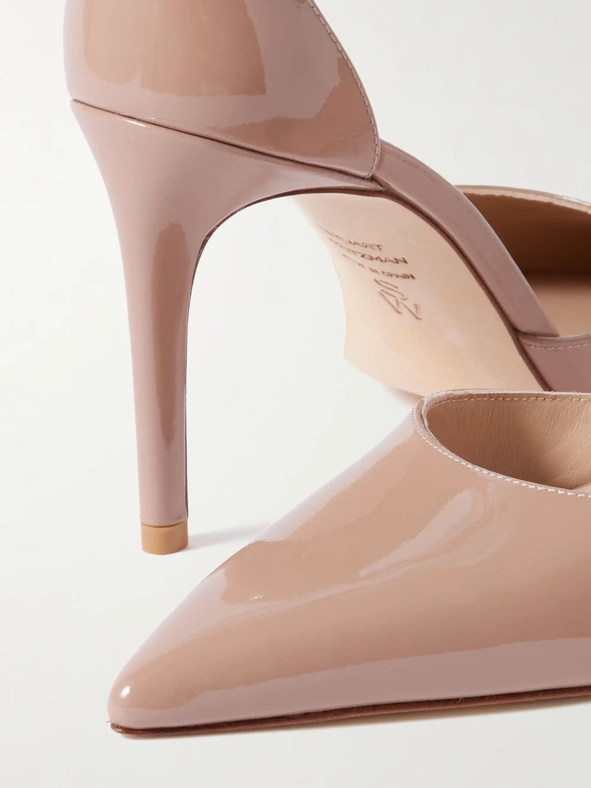 Stuart Power Strap Patent-leather Pumps