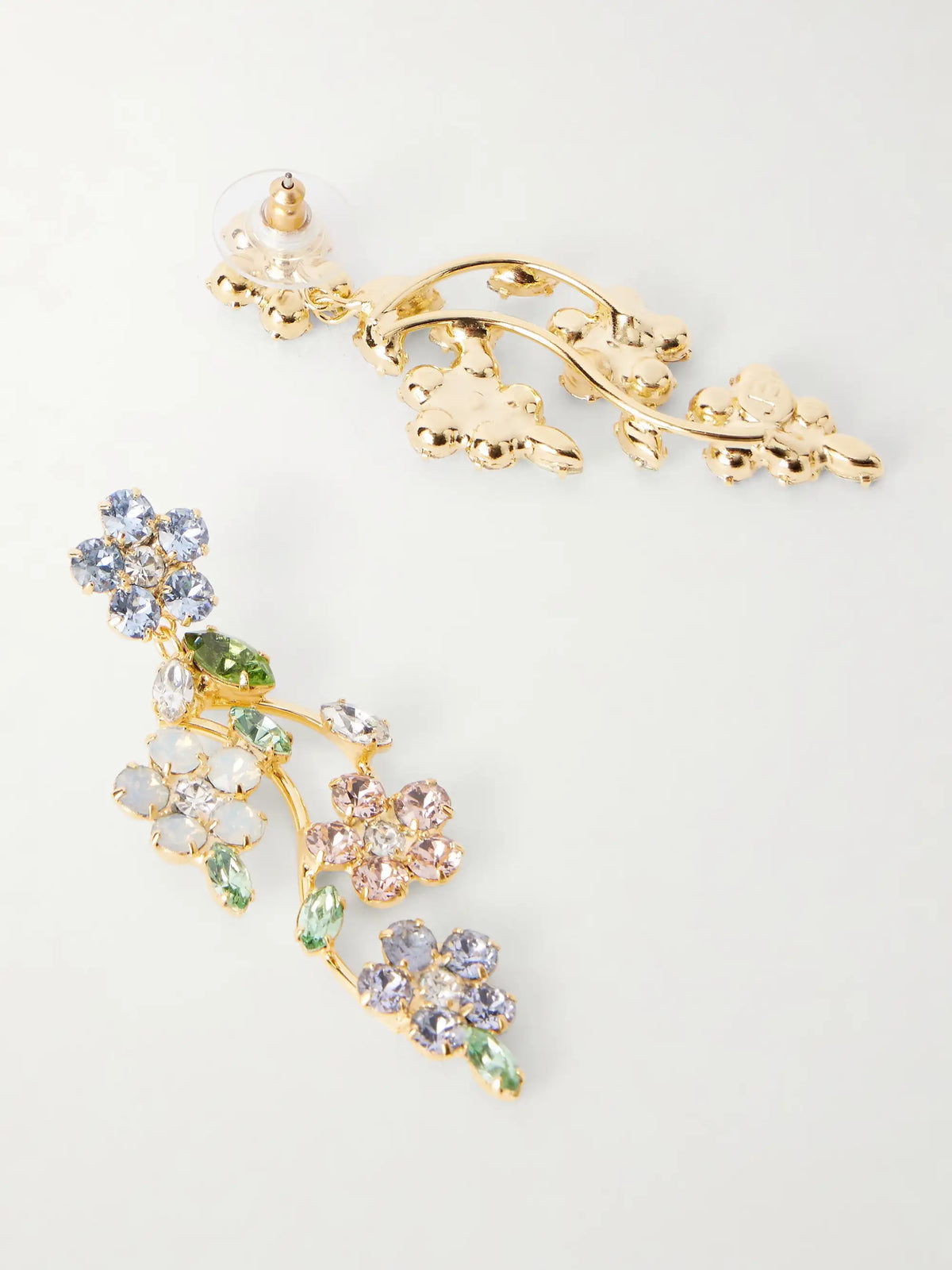 Adeline Gold-tone Crystal Earrings