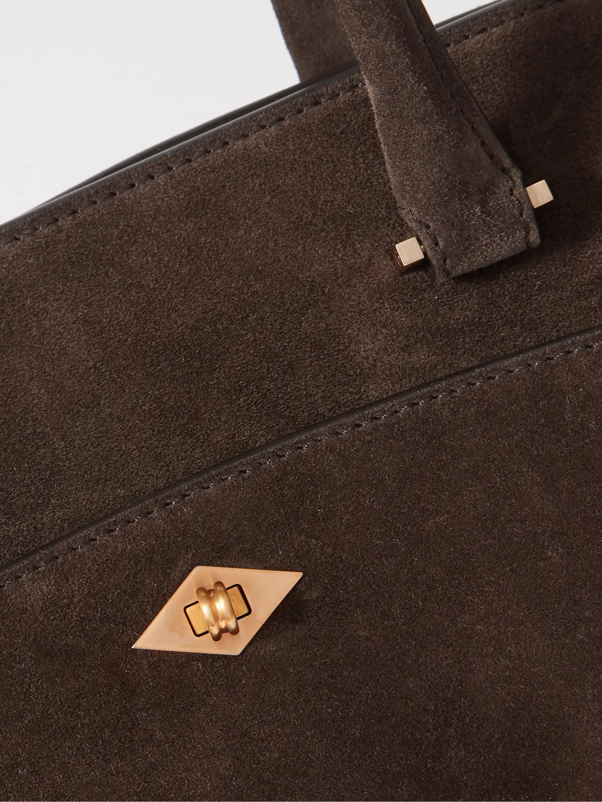 Private Eye Medium Suede Tote