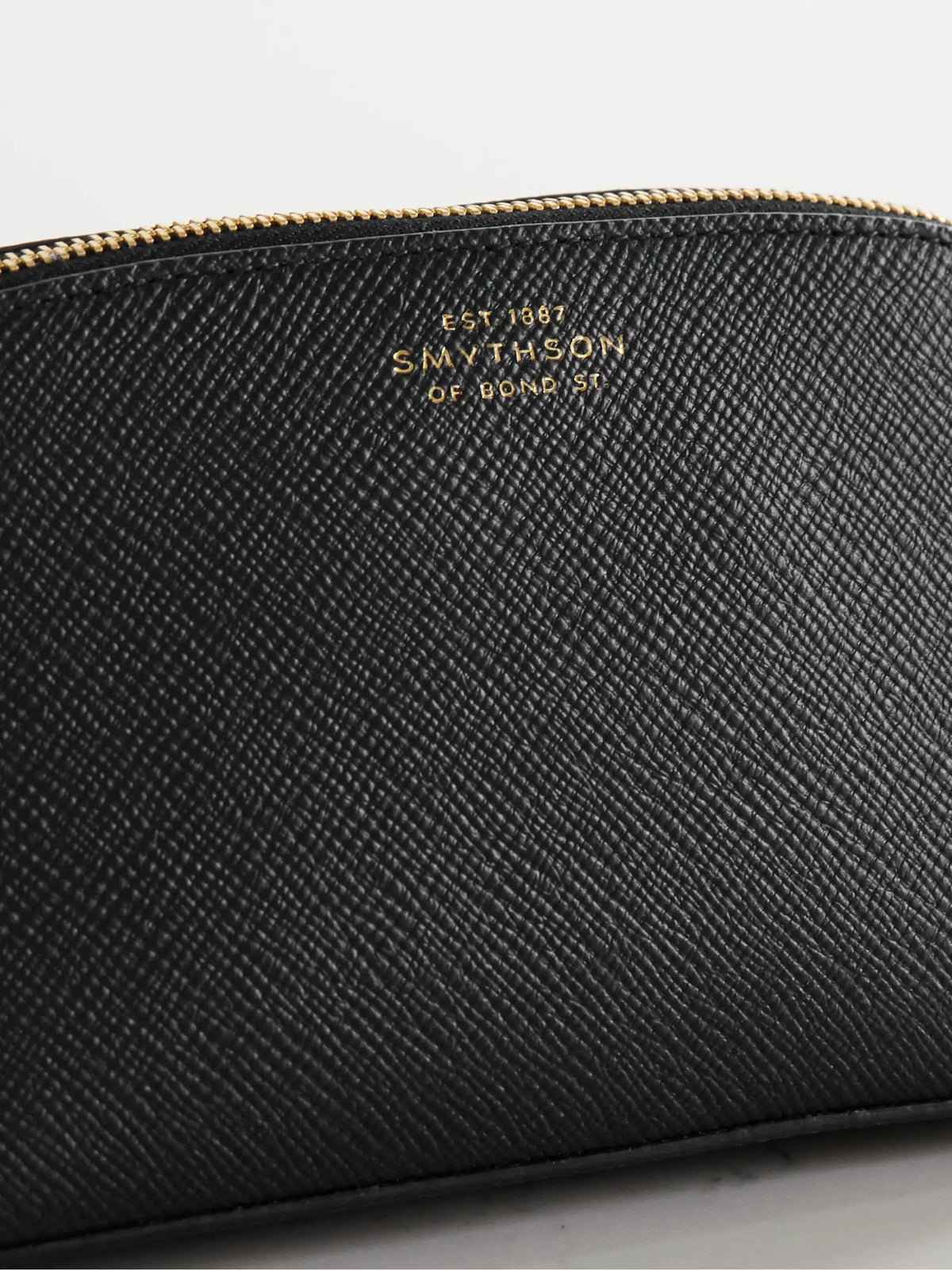 Panama Textured-leather Cosmetics Case