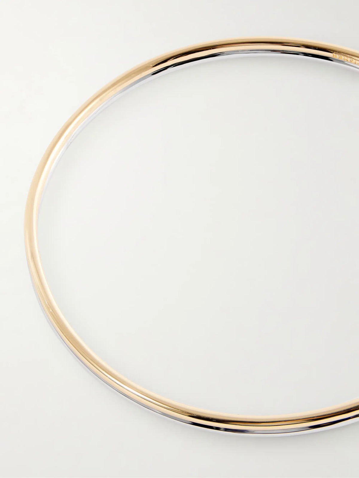 Thread Gold And Silver-tone Bangle