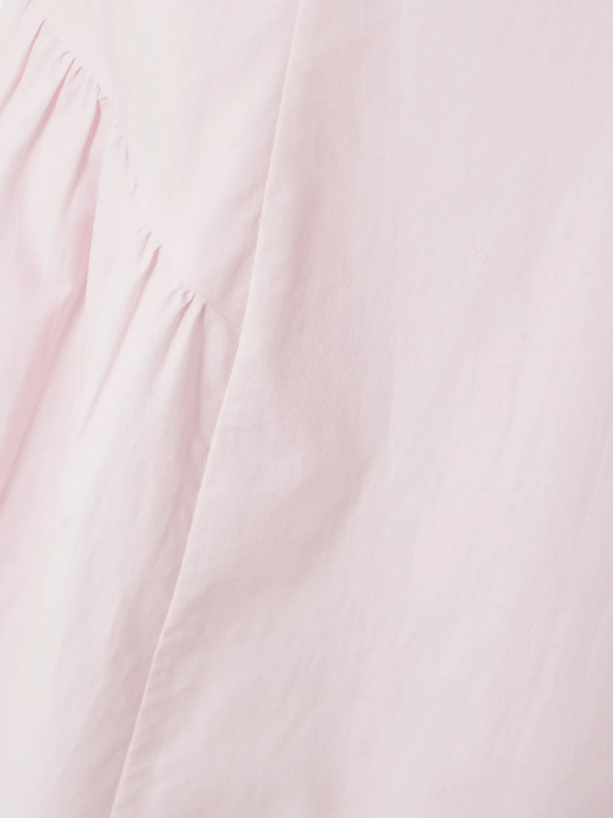 Posse Lindie Ruched Cotton Midi Dress