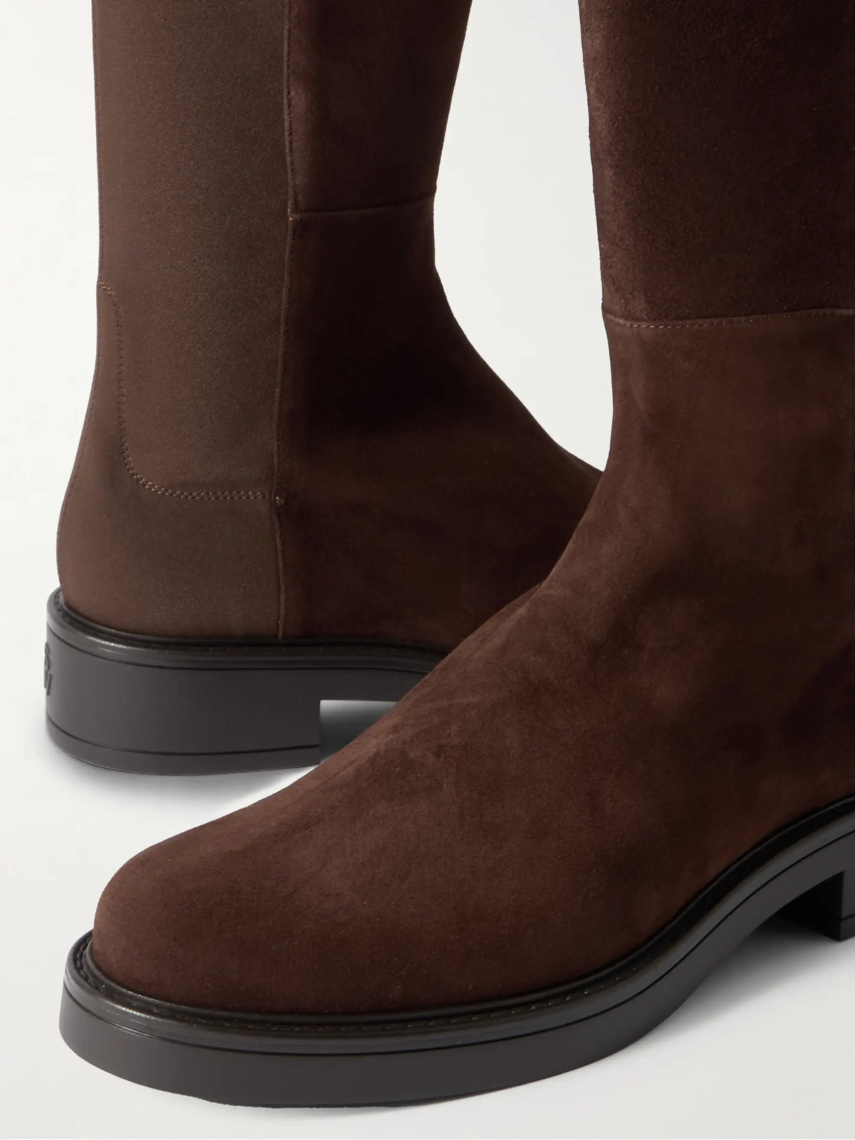 5050 Celia Suede And Stretch Over-the-knee Boots