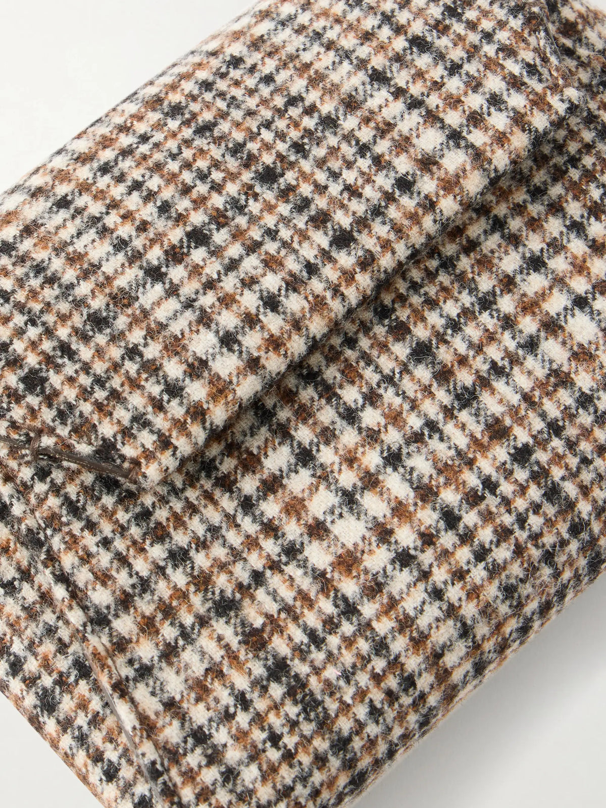 Brunello Cucinelli Checked Wool Clutch
