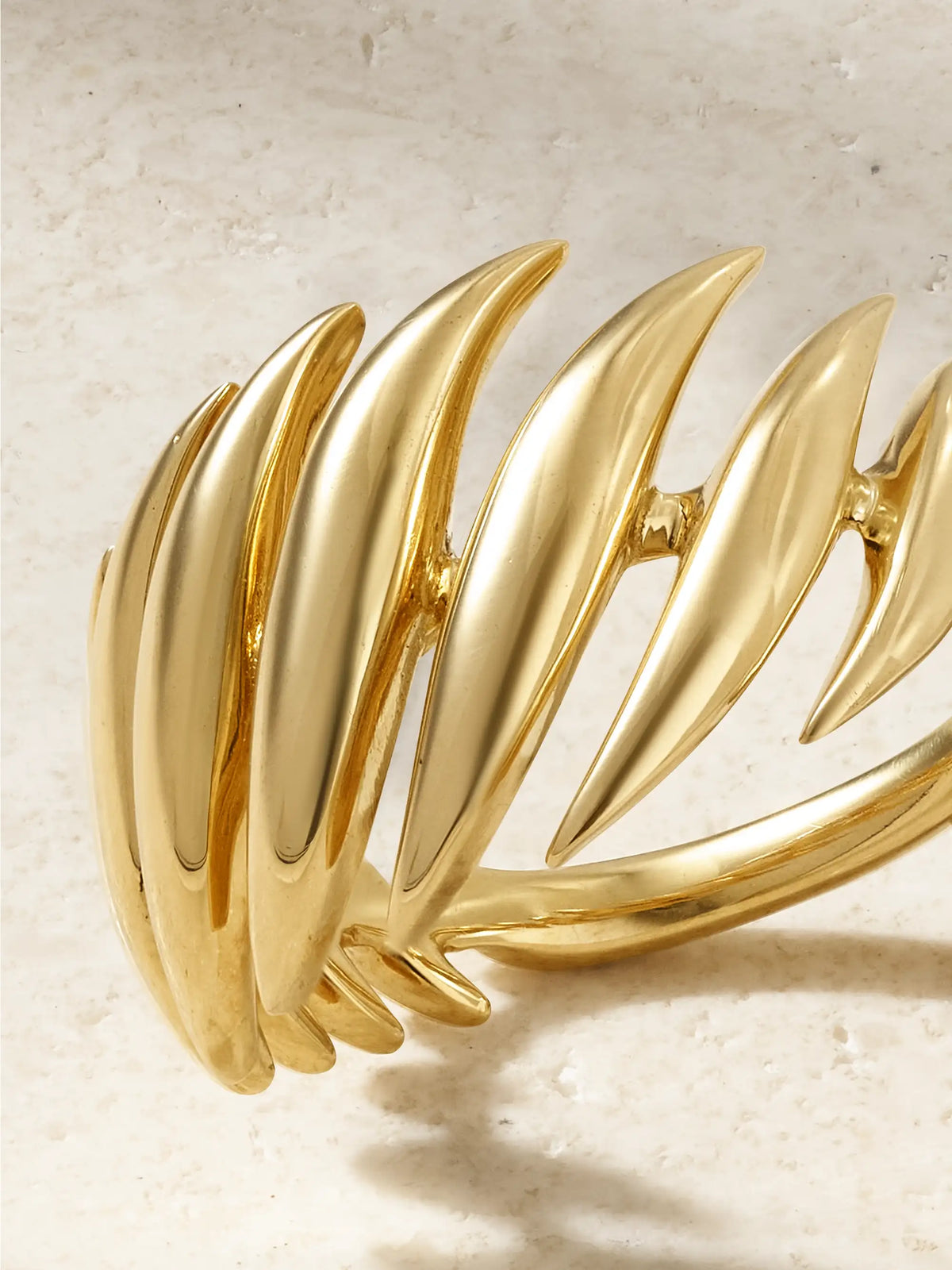 Flame Small 18-karat Gold Ring