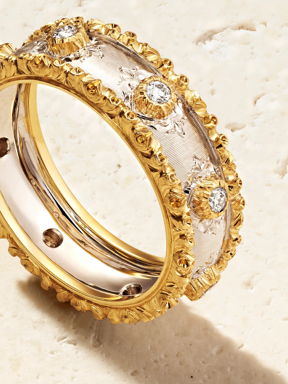 Capri Eternelle 18-karat Yellow And White Gold Diamond Ring