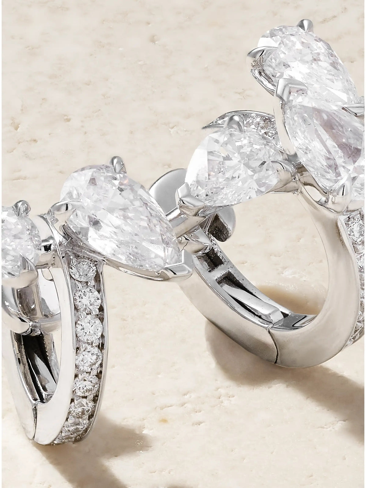 Serti Sur Vide 18-karat White Gold Diamond Ear Cuff