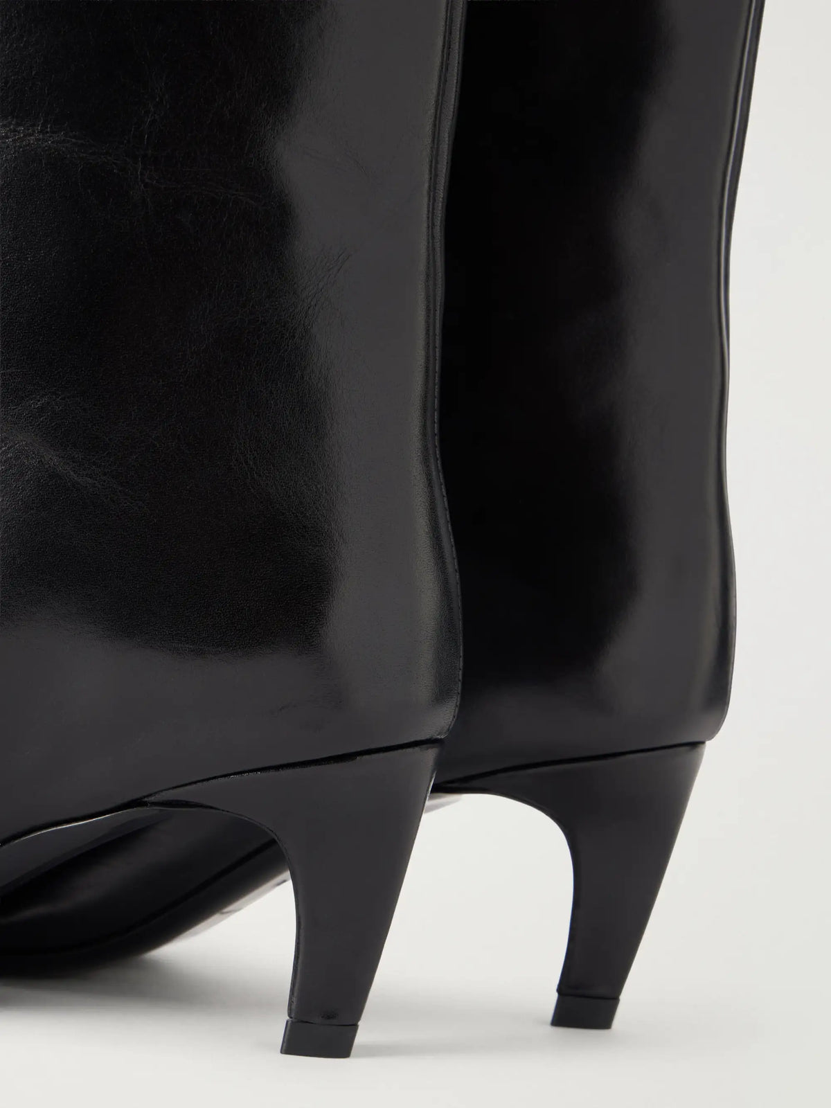 Cave Leather Knee Boots