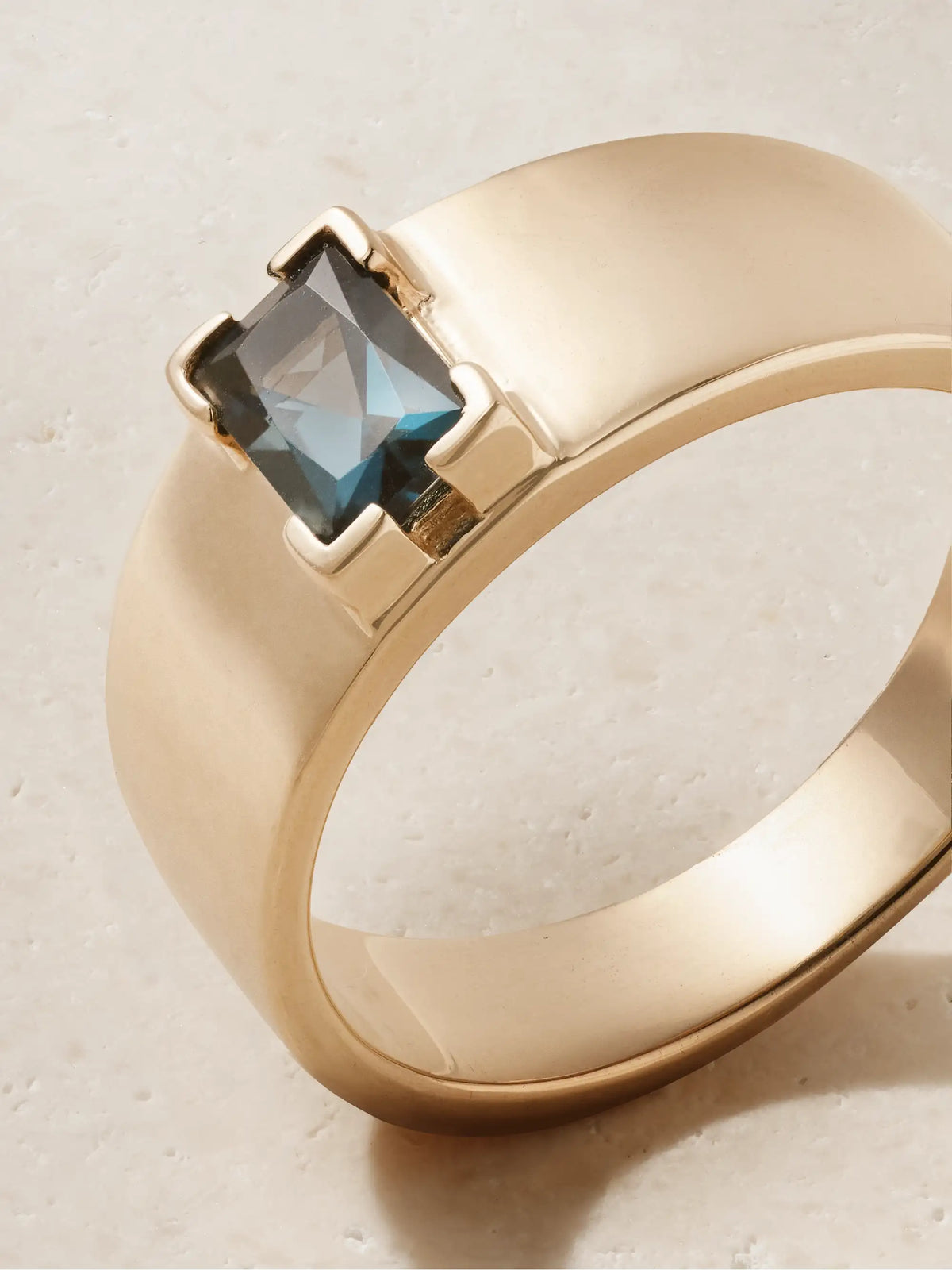 14-karat Recycled Gold Topaz Ring