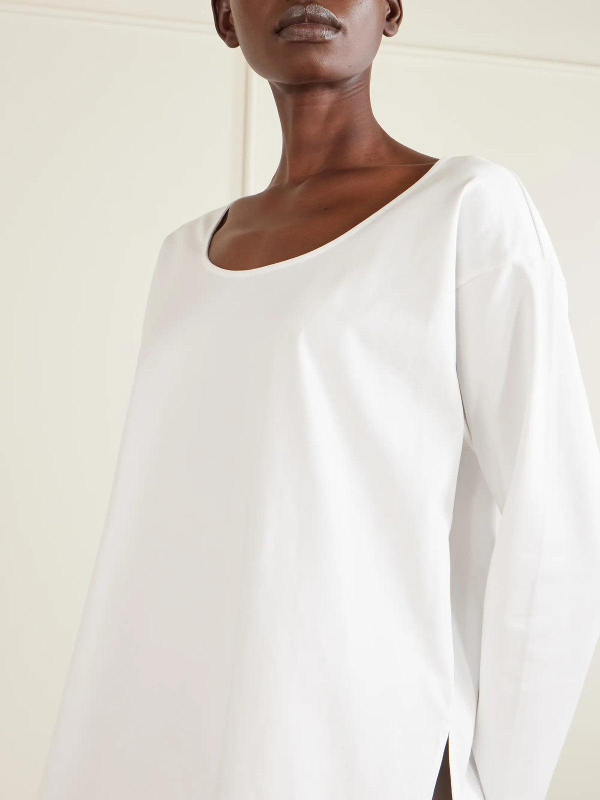 Alaïa Cotton-jersey T-shirt