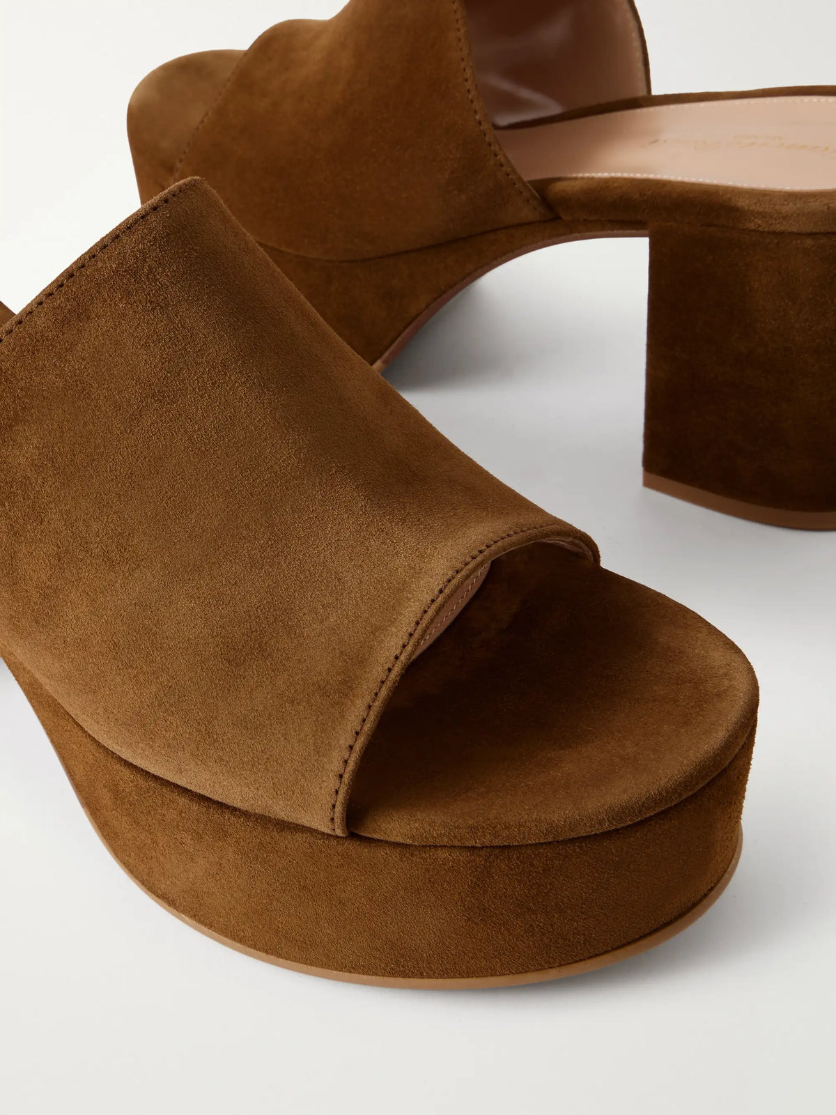 Suede 35 Platform Mules