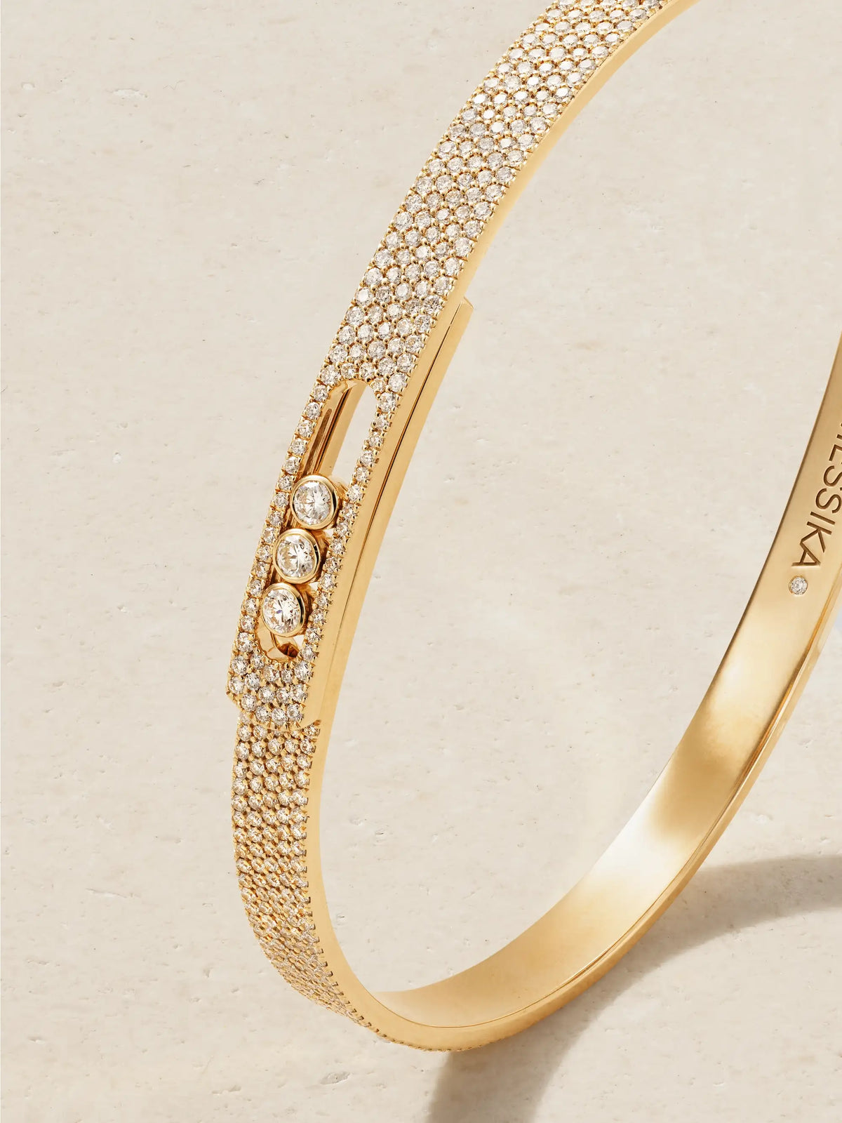 Move Noa 18-karat Gold Diamond Bangle